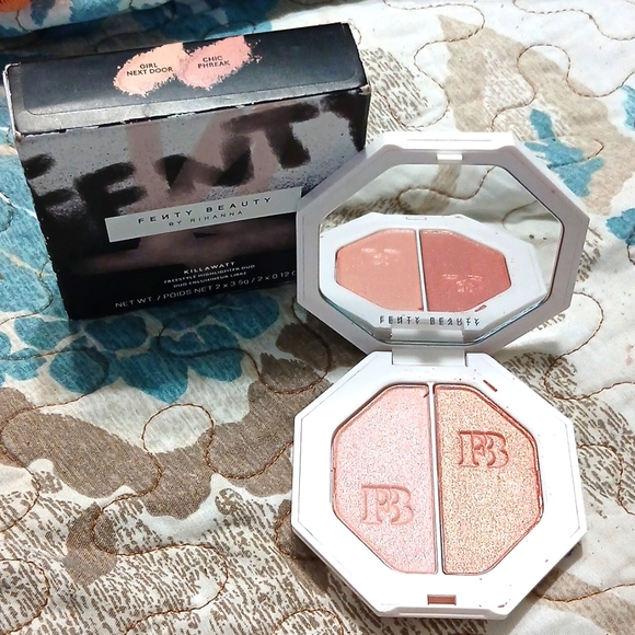 NIB Fenty Beauty Killawatt Freestyle Highlighter-Girl Next Door & Chic Phreak - Picture 2 of 7